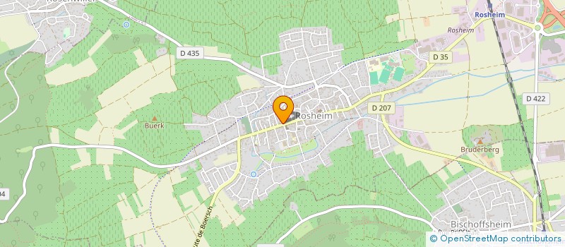 localisation de l'entreprise 920 308 574   ROSHEIM