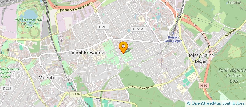 localisation de l'entreprise 920 313 145 à LIMEIL-BREVANNES