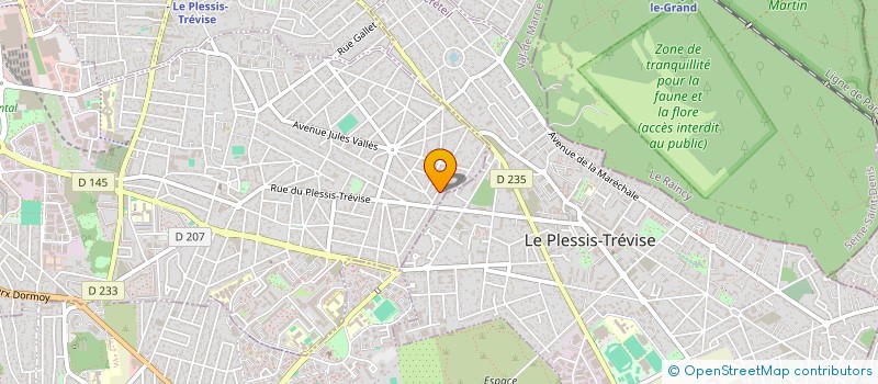 localisation de l'entreprise 920 316 346  à SAINT-MAUR-DES-FOSSES