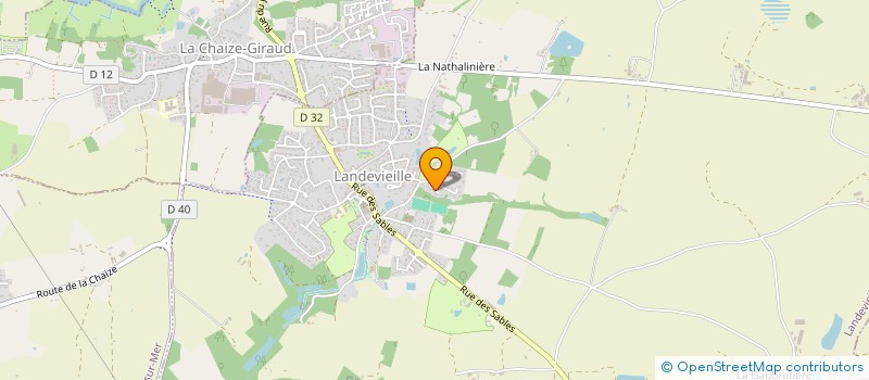 localisation de l'entreprise 920 317 856  à LANDEVIEILLE