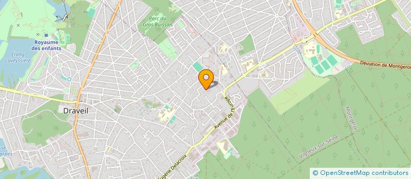 localisation de l'entreprise 920 322 690 à DRAVEIL