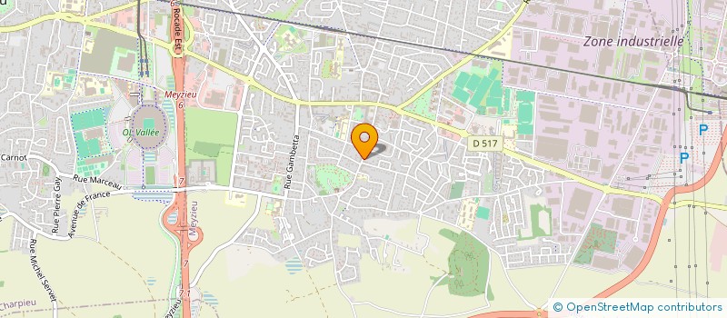 localisation de l'entreprise 920 325 164   MEYZIEU