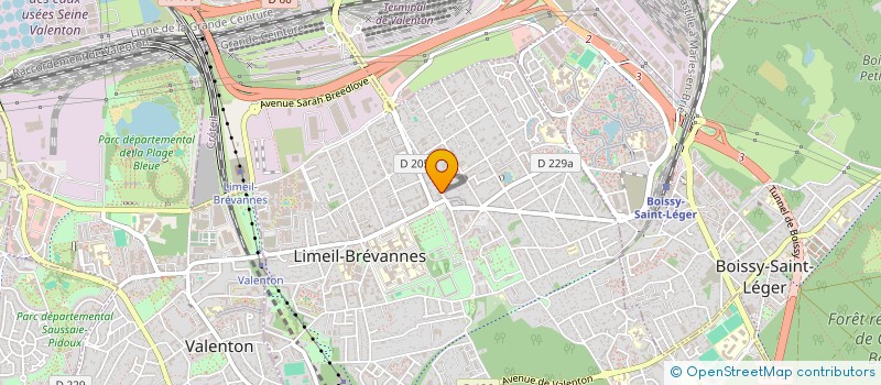 localisation de l'entreprise 920 325 966   LIMEIL-BREVANNES