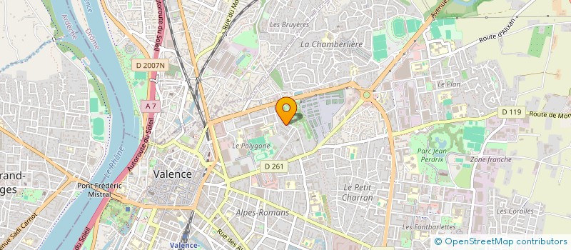 localisation de l'entreprise 920 327 442 à VALENCE