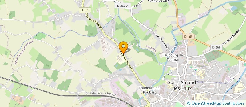 localisation de l'entreprise 920 334 729   SAINT-AMAND-LES-EAUX
