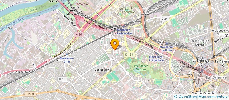localisation de l'entreprise 920 336 377   NANTERRE