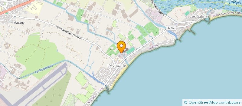 localisation de l'entreprise 920 349 081   LE LAVANDOU