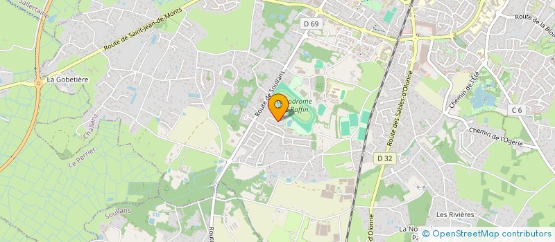 localisation de l'entreprise 920 359 171 à CHALLANS