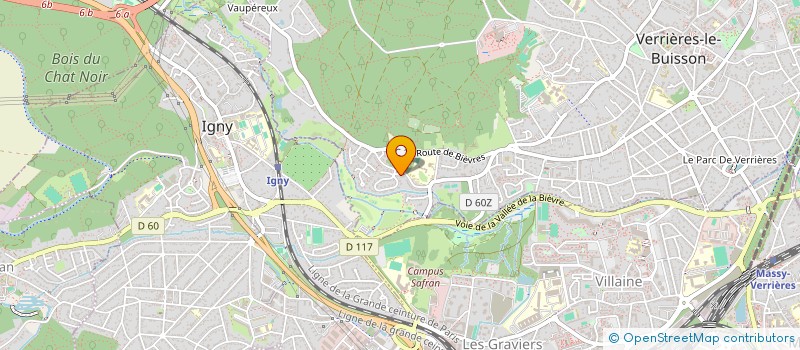 localisation de l'entreprise 920 367 562   VERRIERES-LE-BUISSON