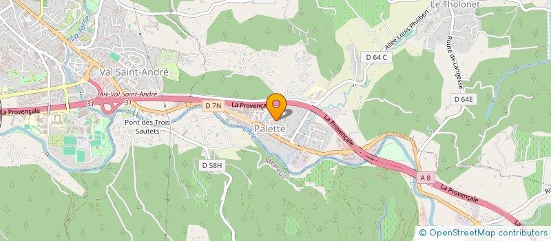 localisation de l'entreprise 920 369 188 à AIX EN PROVENCE