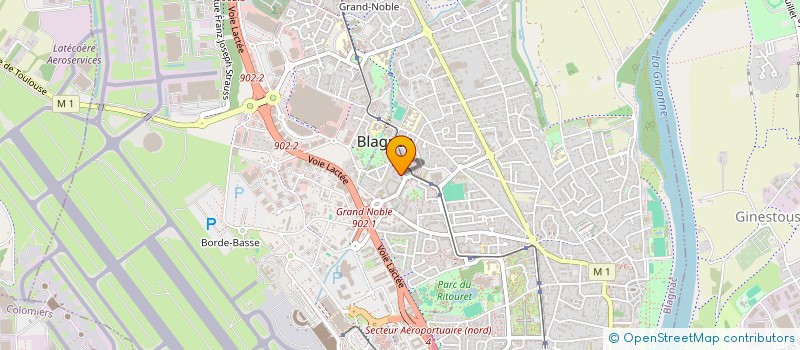 localisation de l'entreprise 920 369 790   BLAGNAC