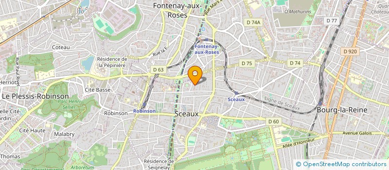 localisation de l'entreprise 920 380 870   MONTREUIL