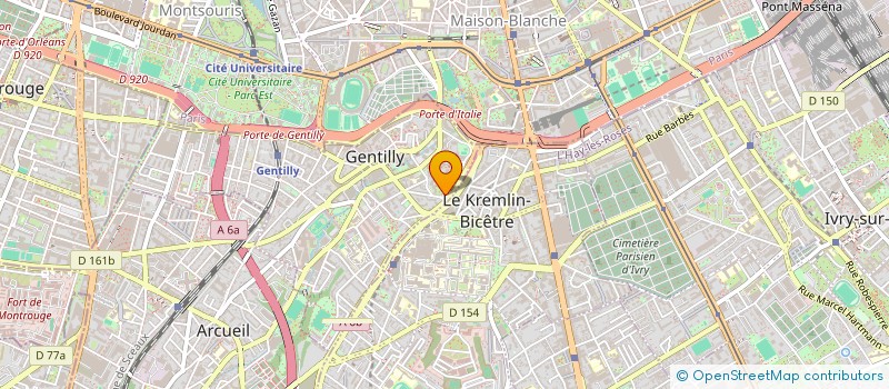 localisation de l'entreprise 920 389 996   GENTILLY