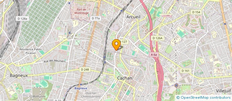 localisation de l'entreprise 920 421 013   ARCUEIL