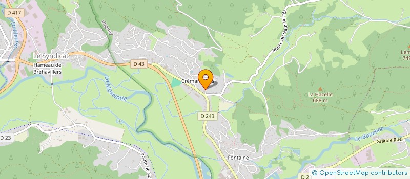 localisation de l'entreprise 920 422 896   VAGNEY