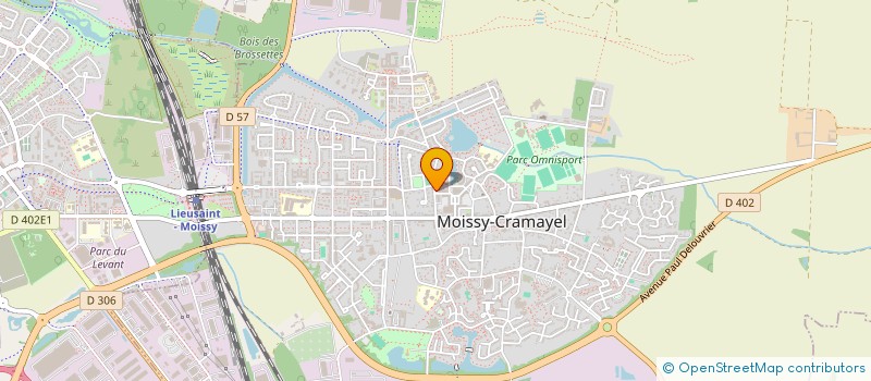 localisation de l'entreprise 920 423 134 à MOISSY-CRAMAYEL