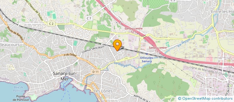 localisation de l'entreprise 920 424 504   SANARY-SUR-MER