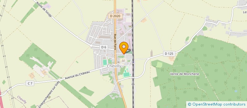 localisation de l'entreprise 920 425 840   CHECY