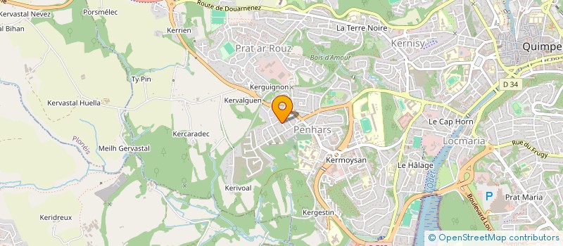 localisation de l'entreprise 920 432 358   QUIMPER