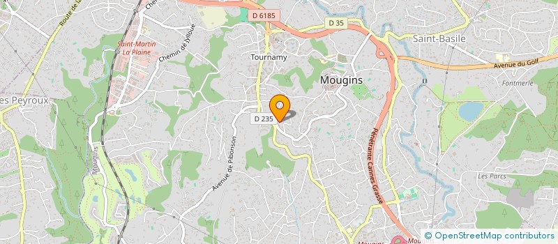 localisation de l'entreprise 920 438 561 à MOUGINS
