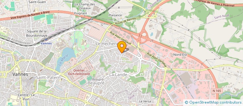 localisation de l'entreprise 920 446 143  à VANNES