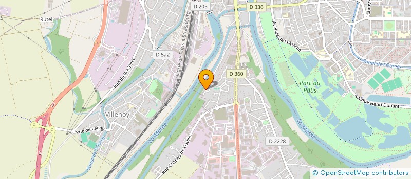 localisation de l'entreprise 920 451 465 à MEAUX
