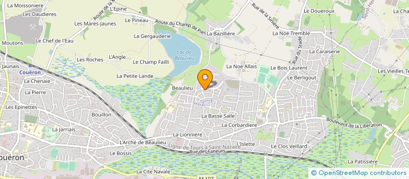 localisation de l'entreprise 920 462 330  à COUERON