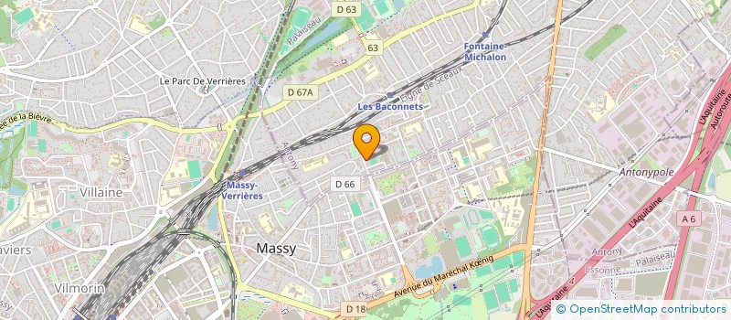 localisation de l'entreprise 920 469 327  à ANTONY