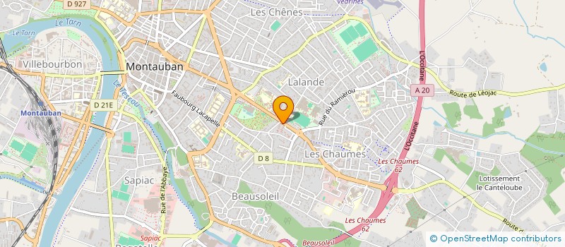 localisation de l'entreprise 920 470 820   MONTAUBAN