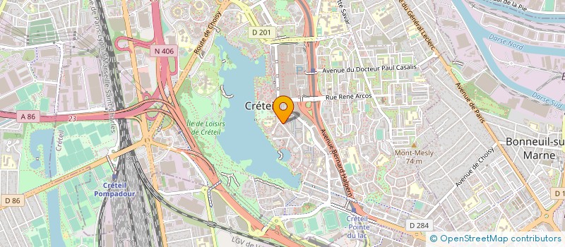 localisation de l'entreprise 920 476 330 à CRETEIL