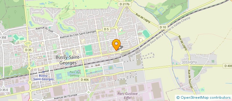 localisation de l'entreprise 920 483 872   BUSSY-SAINT-GEORGES