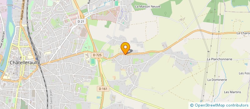 localisation de l'entreprise 920 486 685   CHATELLERAULT