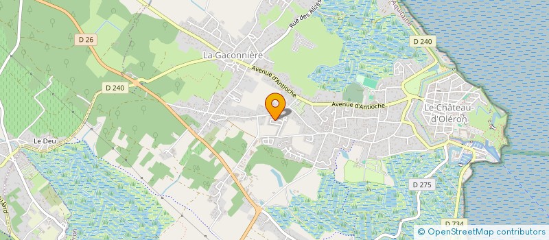 localisation de l'entreprise 920 493 897   LE CHATEAU-D'OLERON