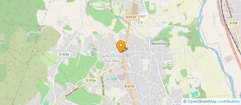 localisation de l'entreprise 920 496 502   SAINT-CHRISTOL-LEZ-ALES