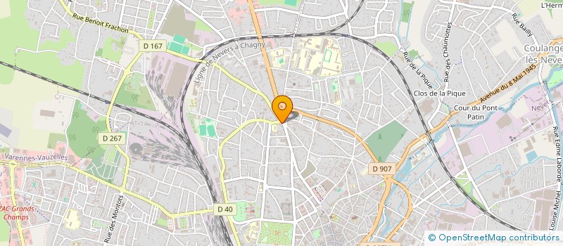 localisation de l'entreprise 920 507 456   NEVERS