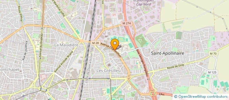 localisation de l'entreprise 920 519 477   DIJON