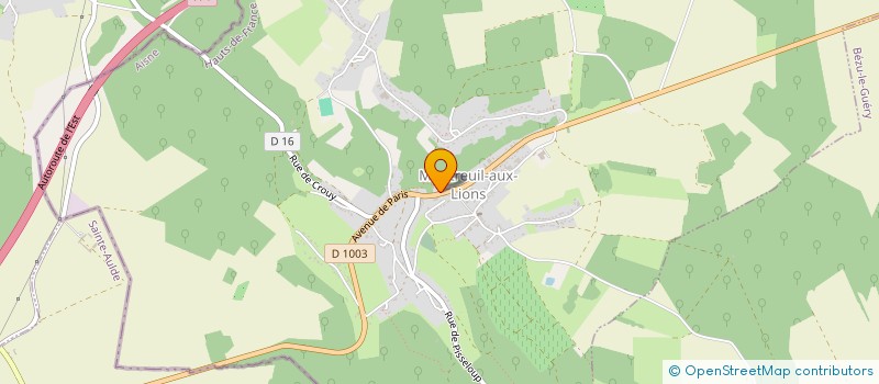 localisation de l'entreprise 920 521 788   CHATEAU-THIERRY