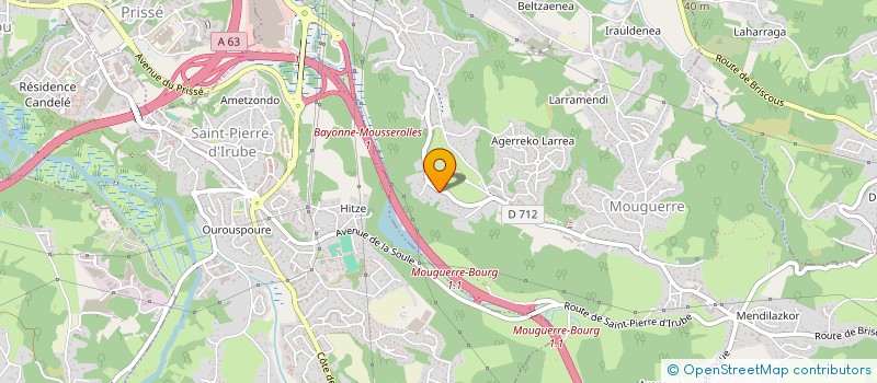 localisation de l'entreprise 920 528 148   BOUCAU