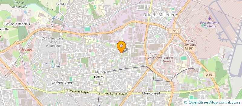 localisation de l'entreprise 920 532 975   TOURS