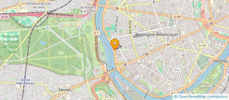 localisation de l'entreprise 920 534 278   BOULOGNE-BILLANCOURT