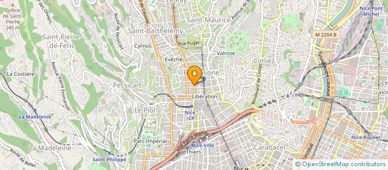 localisation de l'entreprise 920 536 042 à NICE