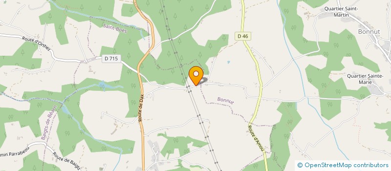 localisation de l'entreprise 920 538 303   ORTHEZ