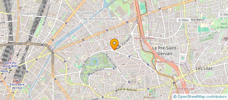 localisation de l'entreprise 920 540 531   PARIS