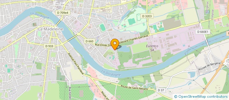 localisation de l'entreprise 920 540 911  à BERGERAC