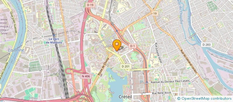 localisation de l'entreprise 920 568 326   CRETEIL