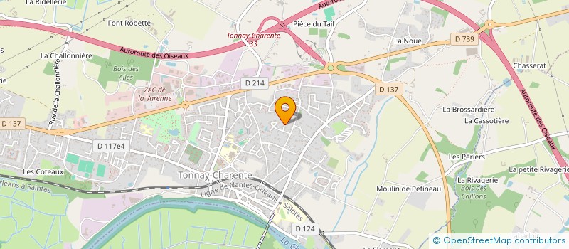 localisation de l'entreprise 920 571 304   TONNAY CHARENTE