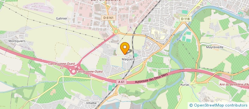 localisation de l'entreprise 920 580 115   CARCASSONNE