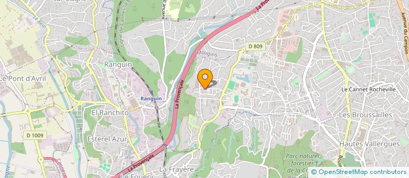 localisation de l'entreprise 920 599 198  à LE CANNET