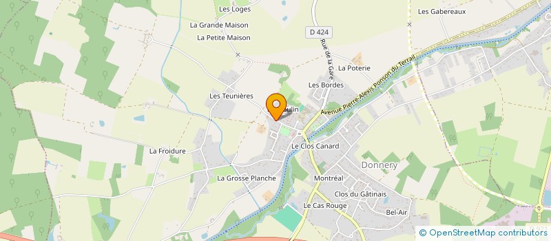localisation de l'entreprise 920 599 792 à CHAINGY