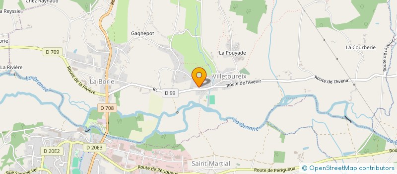 localisation de l'entreprise 920 608 676   VILLETOUREIX